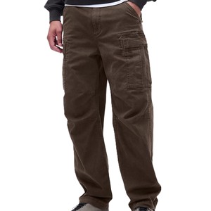 New Men's Cargo Pants Casual Loose Fit Straight Baggy Multi Pocket Solid Color Sweatpants Autumn Winter Streetwear Pants - Product Image 1