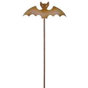 Support de jardin en fer en forme de chauve-souris, finition antique, design moderne, taille personnalisée pour la décoration extérieure, piquets pour plantes - Vente en gros - Product Image 1