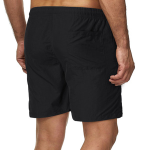 Shorts de bain, de sport et de surf pour hommes, personnalisés, de haute qualité, couleur unie, pour la course à pied et le jogging, vente en gros - Product Image 3