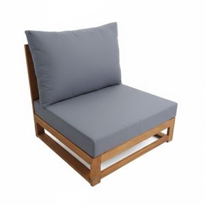 Fábrica de muebles de exterior Thinh Phu, conjunto de sofás de jardín (6 piezas) de madera de acacia con cojín, muebles de exterior fabricados en Vietnam. - Product Image 4