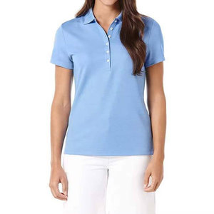 Chemises polo pour femmes de couleur unie et à motifs uniques / Chemises polo pour femmes avec impression personnalisée disponibles à prix abordable - Product Image 3