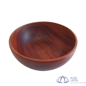 Bol en bois moderne de luxe écologique, le plus vendu, pour salade et fruits, idéal pour la cuisine, la table à manger et la maison - Vietnam - Product Image 1