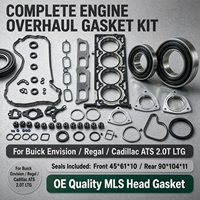 Kit complet de joints de révision moteur 12637722 pour Buick Envision 2.0T LTG, ensemble de réparation moteur, joint d'huile 456110 9010411