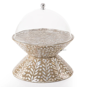 Artículo Popular para Ramadán y Eid Mubarak: Soporte para Pastel de Madreperla a Precio de Mayoreo para Servir Chocolate y Repostería - Product Image 4