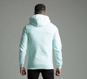 Sudadera con capucha de algodón para hombre, prenda deportiva de manga larga con forro polar y diseño personalizado, ideal para gimnasio, novedad de 2022 - Product Image 3