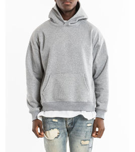 Sudadera con Capucha Extra Grande de Diseño OEM, Sudadera con Capucha de 500 g/m² con Bordado, Sudadera con Capucha para Hombre de 450 g/m² - Product Image 3