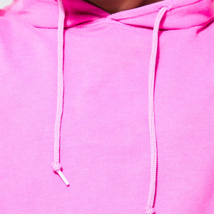 Sweat à capuche de luxe personnalisé en mélange polyester/coton 500 g/m² 600 g/m² avec broderie frontale, épaules tombantes, coupe classique, en molleton pour homme - Product Image 4