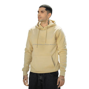 Sweat à capuche personnalisé pour homme, grande taille, vêtement d'hiver élégant, pull à capuche épais en polaire pour homme, grande taille, avec cordon de serrage, au meilleur prix - Product Image 1