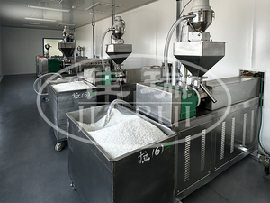 เครื่องอัดรีดท่อพีวีซี/ทีพียูสายสวนเลือดสำหรับสายสวนหลอดเลือดดำส่วนกลาง - Product Image 5