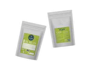 Tasty Tayan Dalakon Tipo de café molido 500g Granos arábicos tostados Kafei 24 meses Vida útil Bolsa de sabor suave Hecho en Vietnam - Product Image 3