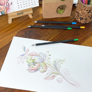 Eco Friendly Plantable Pencils with 4-in-1 <b>Seed</b> Capsules Wood-free Recycled <b>Paper</b> Rainbow Multicolor Colored Pencil Set for Kids - Product Image 6