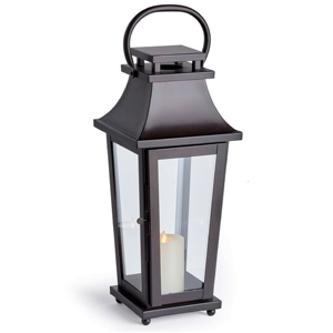 Wholesale Factory Selling Metal & Glass <b>Lantern</b> With Leather Handle & With Matt <b>Black</b> Finish Candle <b>Lantern</b> for Outdoor & Home - Product Image 3
