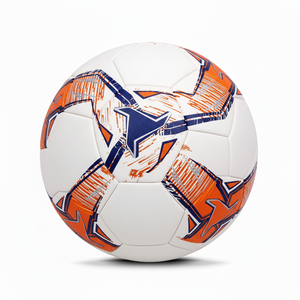 Ballon de football hybride en PU, taille 5, vente en gros OEM – Ballon de football thermocollé de qualité supérieure pour l'entraînement et les matchs – Avec logo de club personnalisé - Product Image 2