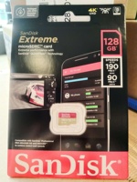 100% Original NOUVEAU pour SanDisk Extreme 128GB pour carte mémoire Micro SD SDSQXAA