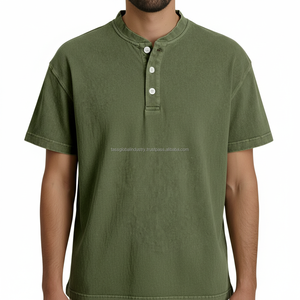 <b>Men's</b> Acid Wash T-<b>Shirt</b> Grey Oversized Quick Dry Breathable Custom OEM Wholesale - Product Image 2