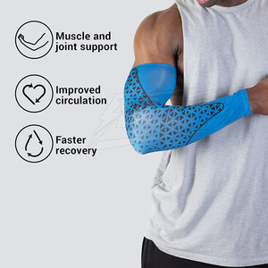 Manchons de compression professionnels avec protection UV pour hommes et femmes - Product Image 2