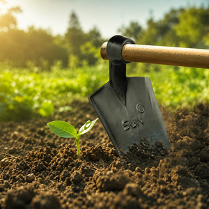 Azada de cuello de cisne Sun Heavy Duty de 1 kg, herramienta agrícola profesional para agricultores y jardineros de Nepal - Product Image 6
