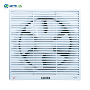 Ventilador de Pared Reversible Senko H200, Ventilador de Ventilación Bidireccional, Ventilador de Admisión y Extracción de Aire, Ahorro de Energía, Bajo Nivel de Ruido - Product Image 1