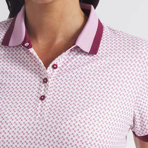 Venta Directa de Fábrica, Camisetas Polo Casuales de Manga Corta Lisas para Vacaciones, Camiseta Polo Personalizada de Alta Calidad para Mujer - Product Image 6