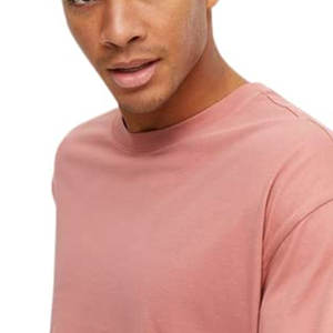 Camiseta holgada de algodón 100% para hombre, estilo deportivo, con logo personalizado impreso, precio económico. - Product Image 3