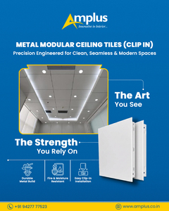 Plaques de plafond modulaires en métal (CLIP IN) - Product Image 5