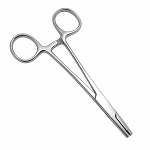 Pinces chirurgicales manuelles DETAIN IMPEX en acier inoxydable pour piercing corporel, certifiées CE Classe II, modèle DI-SS-R-21 - Product Image 1