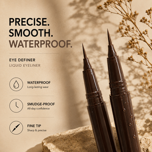 High Pigment <b>Coffee</b> Brown <b>Liquid</b> Eyeliner Pen Waterproof Smudgeproof Long Wear Matte Eye Definer Custom Logo Private Label Whole - Product Image 5