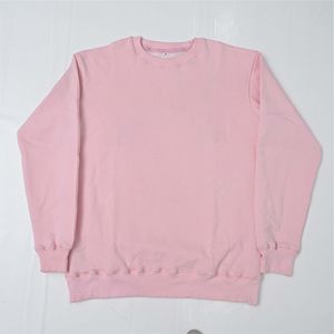 Sudadera extragrande rosa suave para mujer, jersey informal cómodo de algodón y forro polar, ropa urbana, pedidos al por mayor para boutiques - Product Image 3