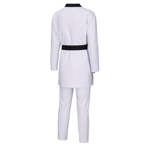 Uniforme de Taekwondo Traditionnel pour Hommes Adultes, 45% Coton, Uniforme de Taekwondo Personnalisé, Prix d'Usine, Service OEM pour Vêtements d'Arts Martiaux - Product Image 6