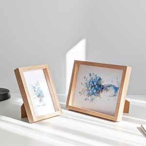 Premium Quality Eco-Friendly <b>Wood</b> <b>Frame</b> Photos Custom Logo Rectangle Shape for Home Decor by blossom craft india - Product Image 4