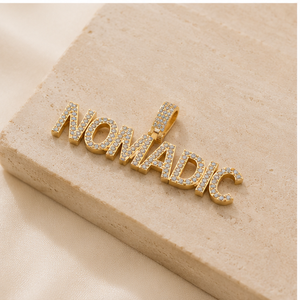 Customizable 925 Silver & Gold Plated Bling Font Style Moissanite VVS Diamond Pendant Personalized <b>Name</b> Necklace-Hip Hop Jewelry - Product Image 5
