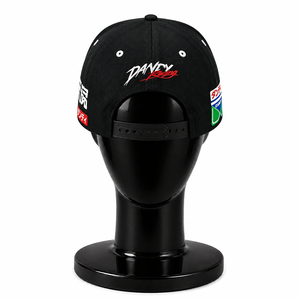 Casquettes de baseball ajustables 5 panneaux en suède rayé, 100% neuves, qualité originale, avec broderie personnalisée pour garçons, style Sad Boys - Product Image 2