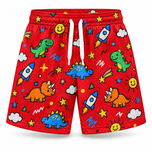 Pantalones Cortos Deportivos de Malla Transpirables de Secado Rápido para Niños y Niñas, Ideales para Baloncesto y Running, Venta al por Mayor 2026 - Product Image 1