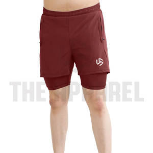 Latest Design 100% Cotton Breathable Quick Dry Men Gym Shorts for Adult Size Pakistan Manufactured - Product Image 4