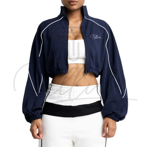 Veste courte pour femme à manches longues, super rembourrée, personnalisée, très tendance, pour l'hiver - Product Image 1