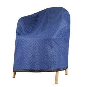 Couverture de déménagement matelassée personnalisée avec logo, grande taille, robuste, pour la protection des meubles, prête à être expédiée - Product Image 2