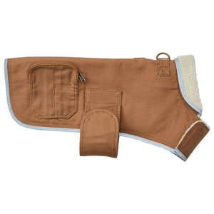 OEM Custom Winter Dog Coat <b>Sherpa</b> Fleece <b>Lined</b> Waterproof Reflective Pet <b>Jacket</b> Multi-Pocket D-Ring Warm Dog Clothes Wholesale - Product Image 4