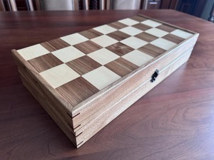 ILAHI's Eco-Friendly Rustic Polished Rectangle <b>Chess</b> <b>Board</b> Game 100% Handmade Pure Wood Animal/Love Style Customized Size <b>Chess</b> - Product Image 4