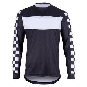 Ropa Deportiva Personalizada para Hombre, Jersey Sublimado, Impreso, Transpirable, de Secado Rápido, Manga Larga, 100% Poliéster, en Tendencia, Precio Económico - Product Image 6