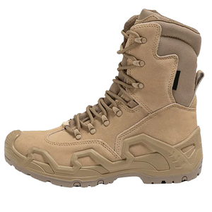 Nouvelles bottes imperméables d'extérieur EN ISO 20347:<span class=keywords><strong>2022</strong></span> Norme OB SR HRO Bottes tactiques en daim pour hommes Bottes de désert - Product Image 2