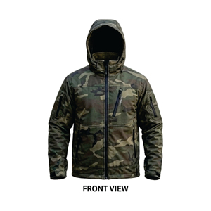 Veste de chasse en softshell camouflage personnalisable pour homme, veste de chasse et de tir multi-poches isolée pour l'extérieur - Product Image 1