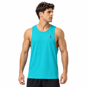 Le style tendance ajoute un confort grâce à un débardeur respirant pour homme, offrant une liberté de mouvement pour les routines quotidiennes et les activités de tous les jours. - Product Image 1