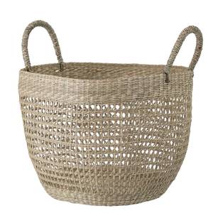 Cesto de Ropa Redondo Rústico de Alta Calidad y Ecológico, de Fibra Natural, con Tapa, Tamaño Personalizable - Product Image 3