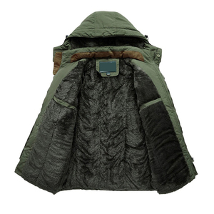 Parka Homme à Capuche, Nouvelle Veste d'Hiver Chaude en Duvet, Manteau Business pour Homme - Product Image 5