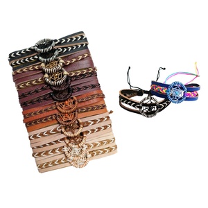 Pulsera Hawaiana Surtido Atrapasueños Charm Pulseras Ajustable Deslizante Anudado Pack de Colores-Venta al por mayor - Product Image 1