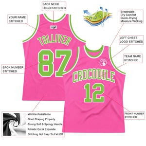 Maillot de basket sans manches personnalisé en mesh, séchage rapide, respirant, avec logo et nom d'équipe, pour entraînement et matchs adultes - Product Image 2