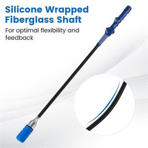 Bastone da Golf Portatile in Fibra di Vetro Blu per Allenamento Swing, Strumento di Riscaldamento per Principianti e Professionisti, Migliora la Presa e la Precisione dello Schiacciata - Product Image 5