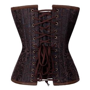 Corsets Vintage pour Femmes, Sexy, Sculptants, Respirants, Modernes, en Brocart, pour Grandes Tailles - Product Image 2