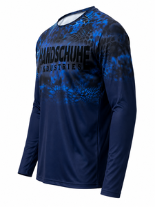 Customizable <b>Camouflage</b> Waterproof UPF 50+ Quick Dry Spandex/Polyester Unisex Fishing <b>Shirt</b> with Pullover Closure - Product Image 3