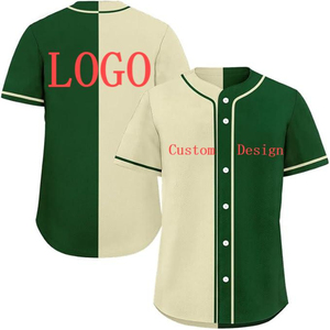 Camiseta de Béisbol Premium Transpirable de Secado Rápido 100% Poliéster, Uniforme Personalizado para Hombre Adulto con Logotipo y Bolsillos - Product Image 5